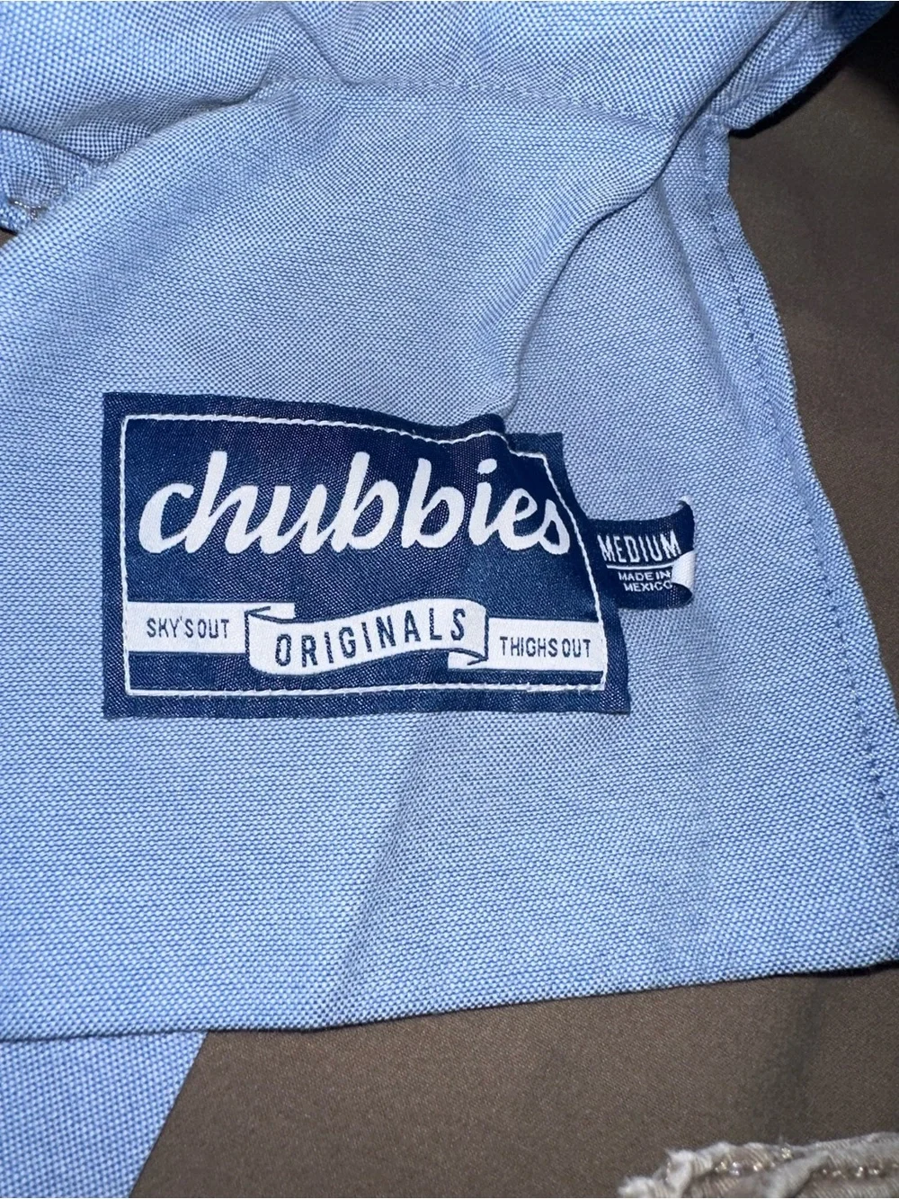 Chubbies 5.5” inseam